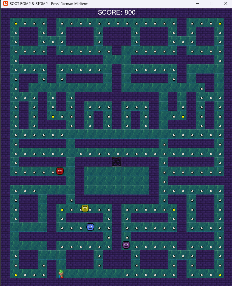 Monogame Pac-Man AI screenshot