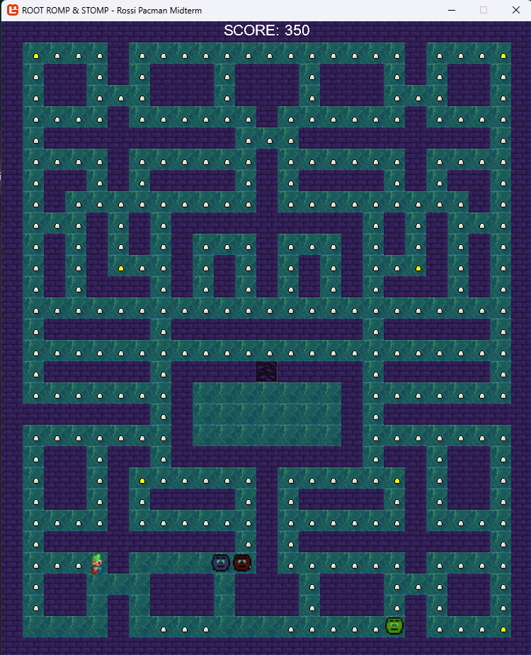 Monogame Pac-Man AI screenshot
