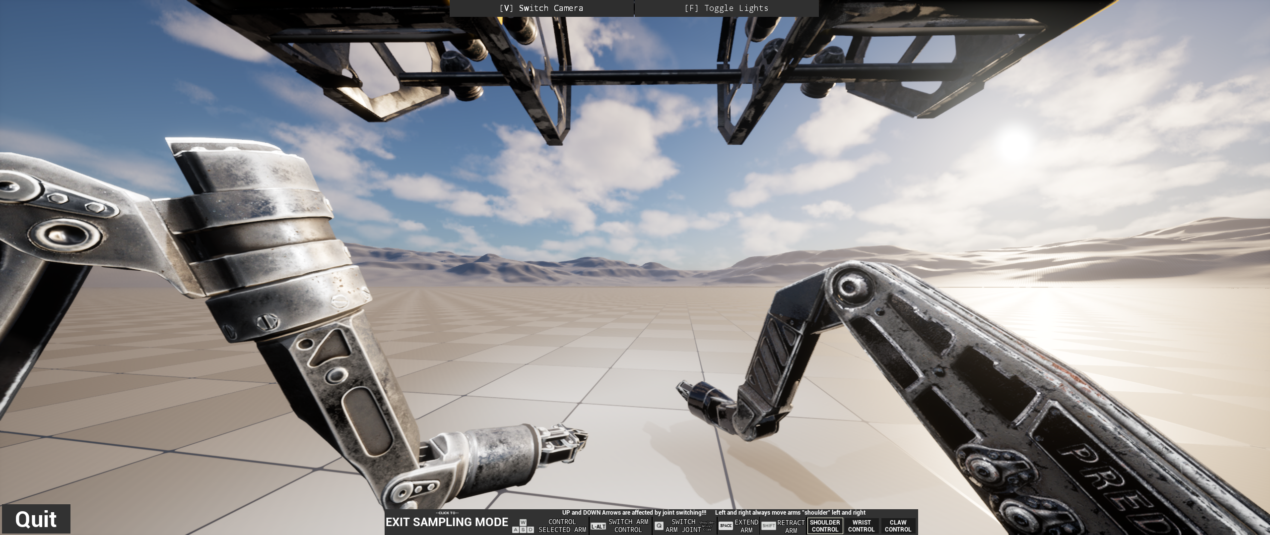 NOAA ROV IK Arms screenshot